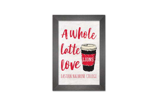 Latte Love Sign