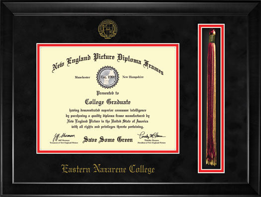 ENC Diploma Frame with Tassel